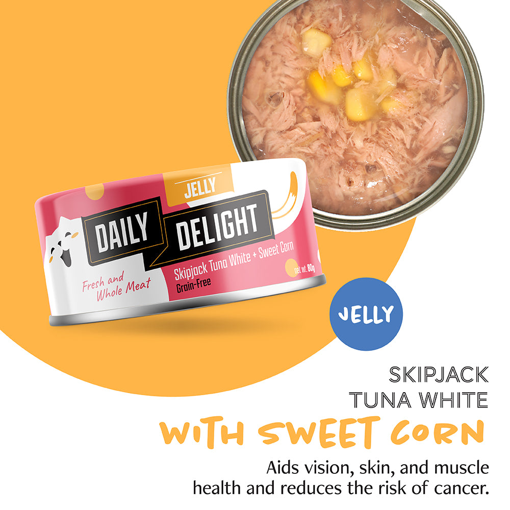 Daily Delight Skipjack Tuna White in Jelly
