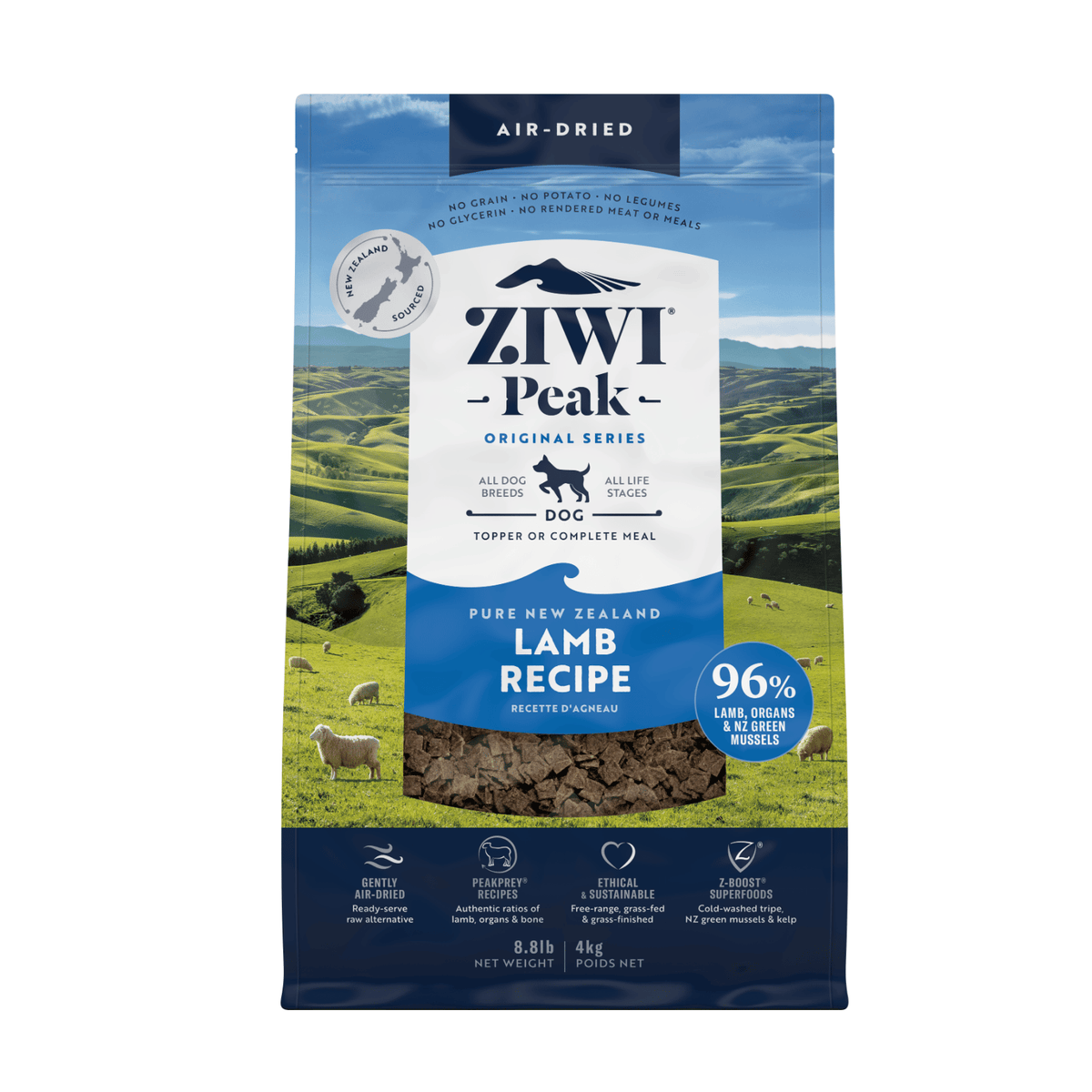 ZIWI Peak Air-Dried Lamb Dog Food