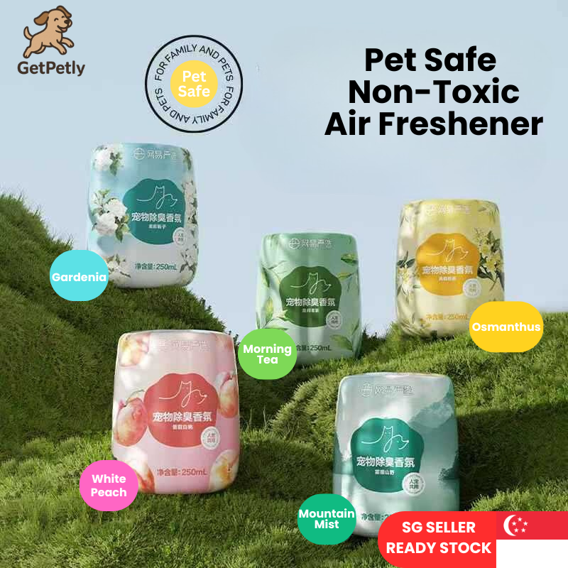 Natural Plant-Based Pet-Safe Air Freshener 250ml | Slow-Release Scent | Up to 60 Days | Dog & Cat
