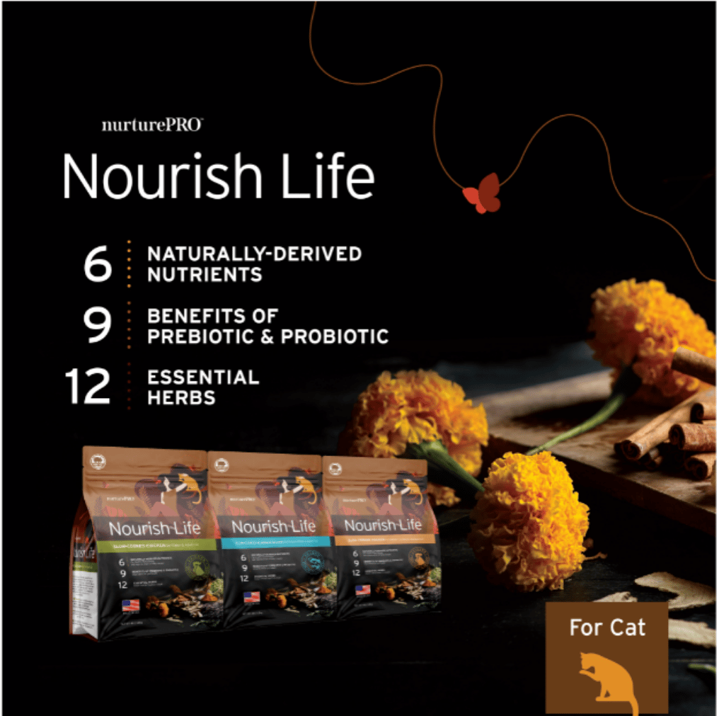NurturePRO Nourish Life Slow-Cooked Dry Cat Food 1.8kg / 5.7kg