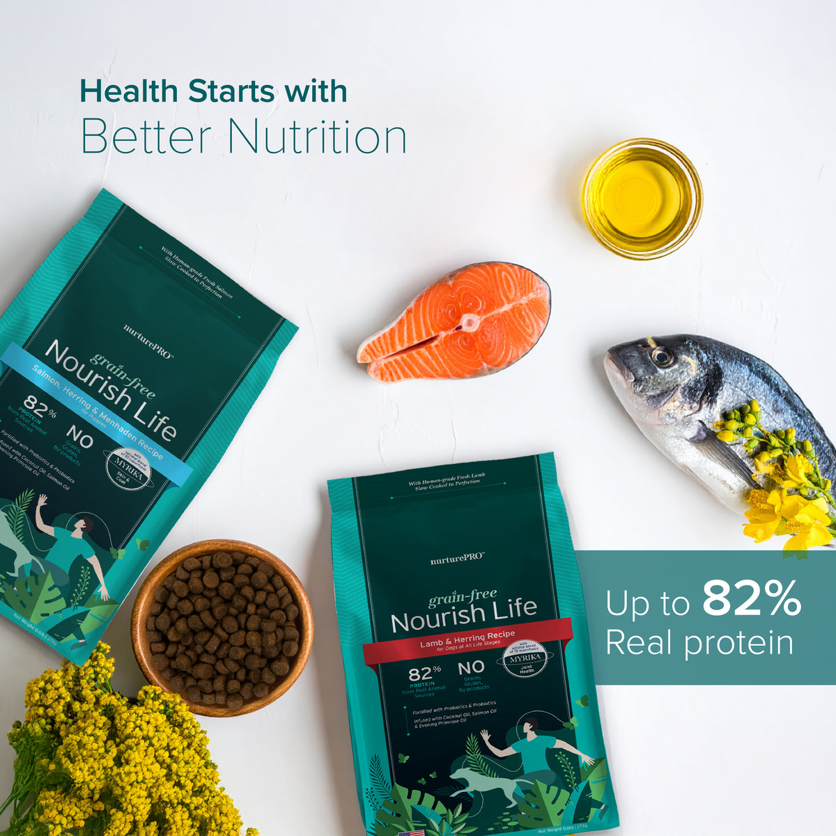 NurturePRO Nourish Life Grain-Free Dry Dog Food 272g