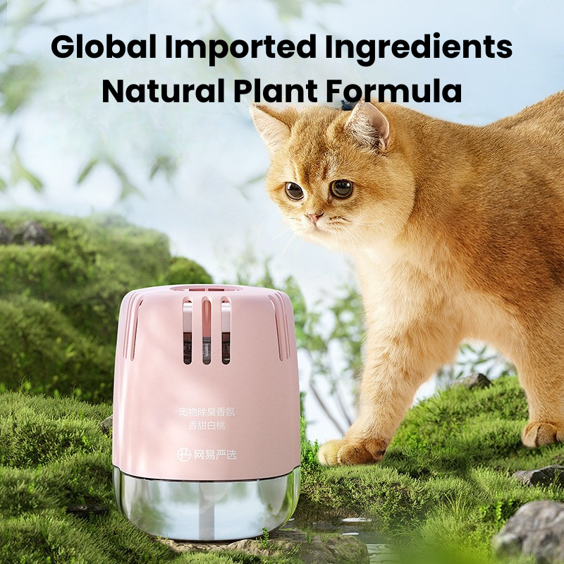 Natural Plant-Based Pet-Safe Air Freshener 250ml | Slow-Release Scent | Up to 60 Days | Dog & Cat
