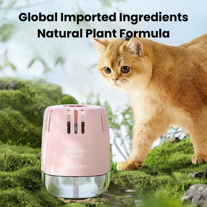 Natural Plant-Based Pet-Safe Air Freshener 250ml | Slow-Release Scent | Up to 60 Days | Dog & Cat