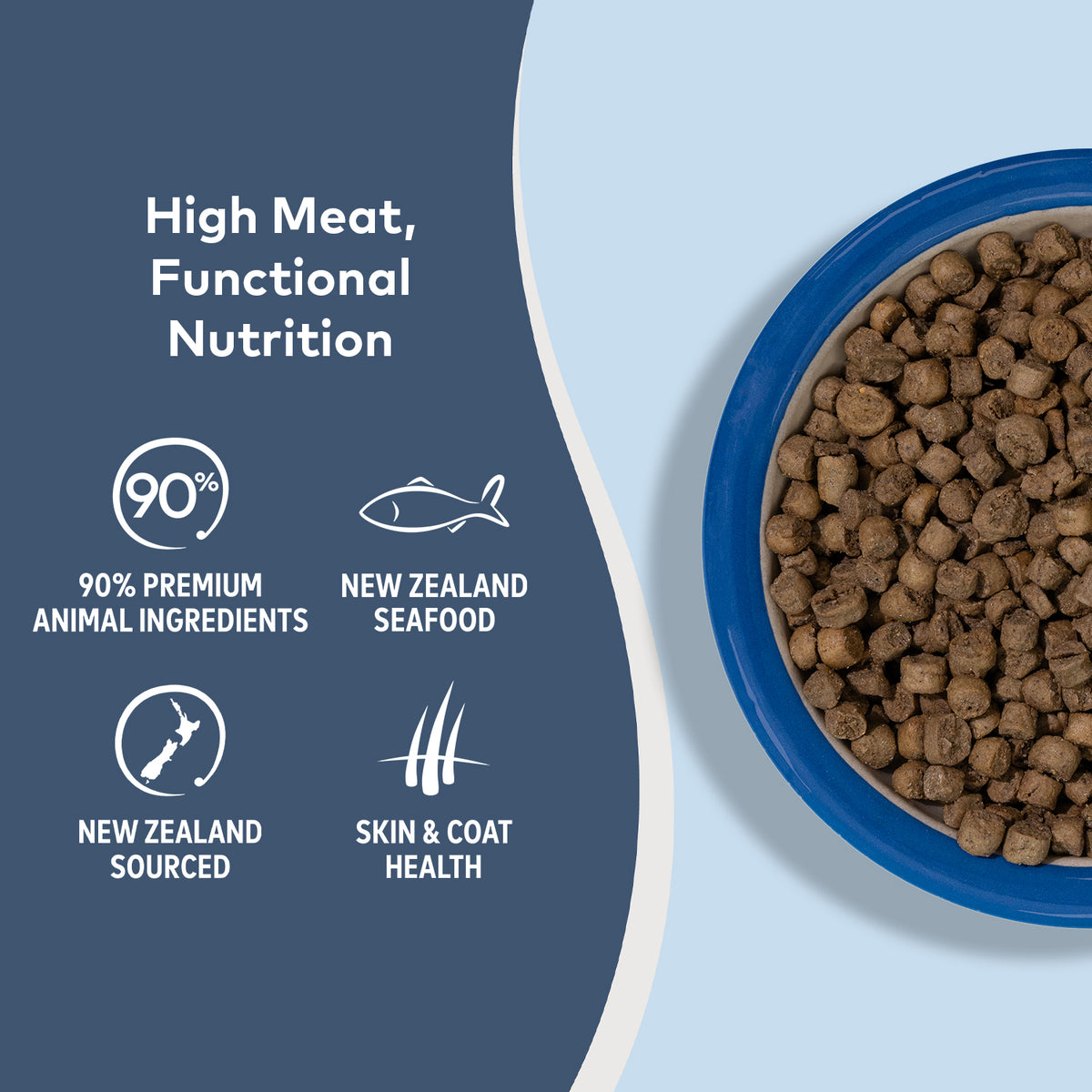 ZIWI Peak Steam & Dried Cat Food – Beef with Southern Blue Whiting | 800g / 2.2kg