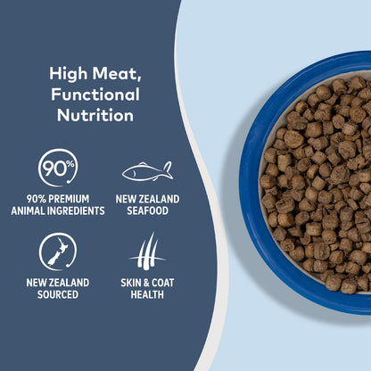 ZIWI Peak Steam & Dried Cat Food – Beef with Southern Blue Whiting | 800g / 2.2kg