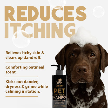 GetPetly Oatmeal Dog Shampoo 500ml