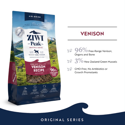 ZIWI Peak Air-Dried Venison Dog Food