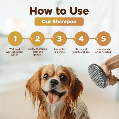 GetPetly Oatmeal Dog Shampoo 500ml