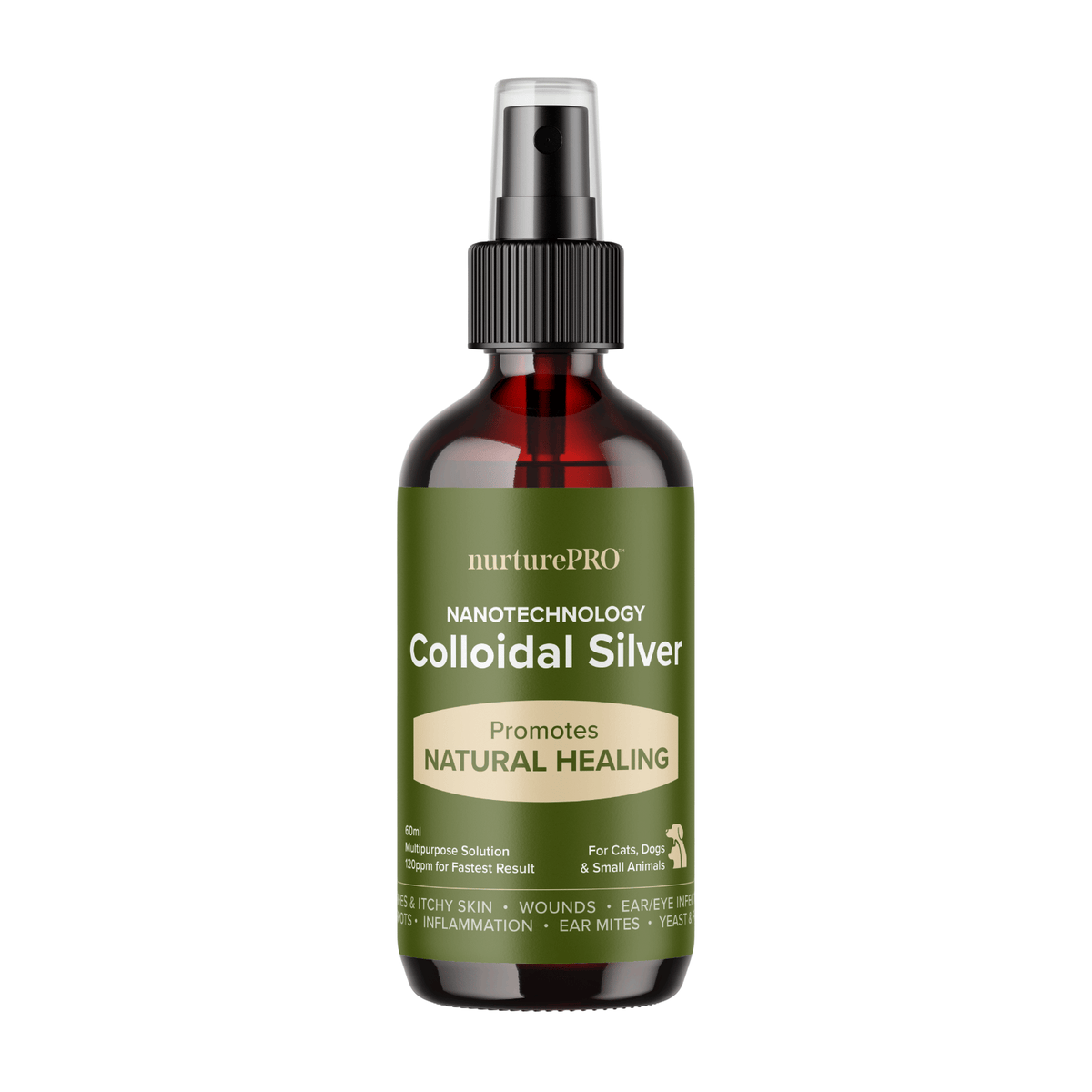 NurturePRO Nano Colloidal Silver for Dogs & Cats