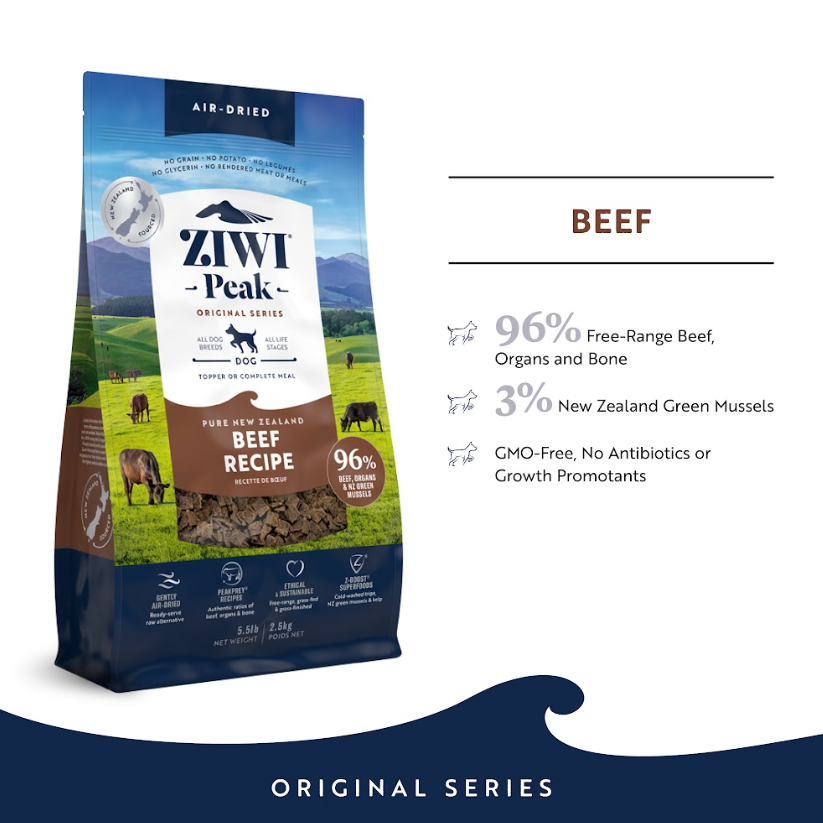 ZIWI Peak Air-Dried Beef Dog Food