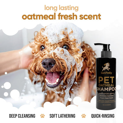GetPetly Oatmeal Dog Shampoo 500ml