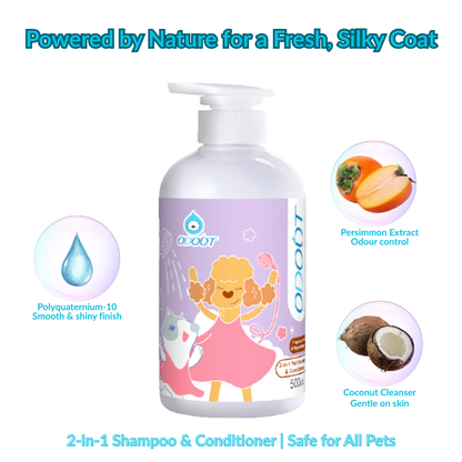 ODOUT 2 in 1 Shampoo & Conditioner 500ml