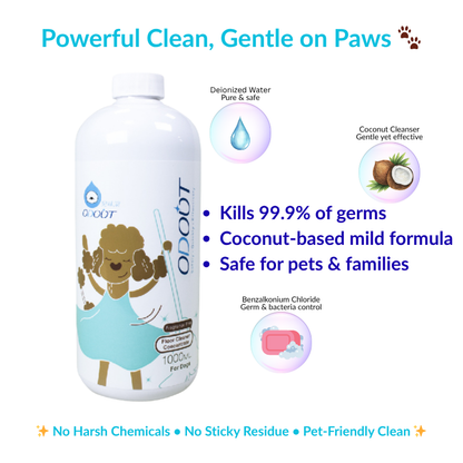 ODOUT Multi Surface Floor Cleaner 1L Dog Formula