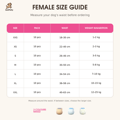 DONO'S DIARY Disposable Pet Diaper