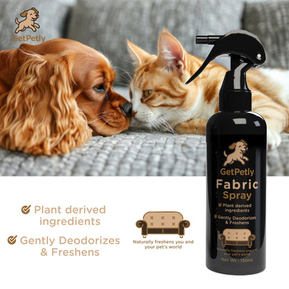 GetPetly Pet Fabric Spray 150ml – Baby Powder Freshness
