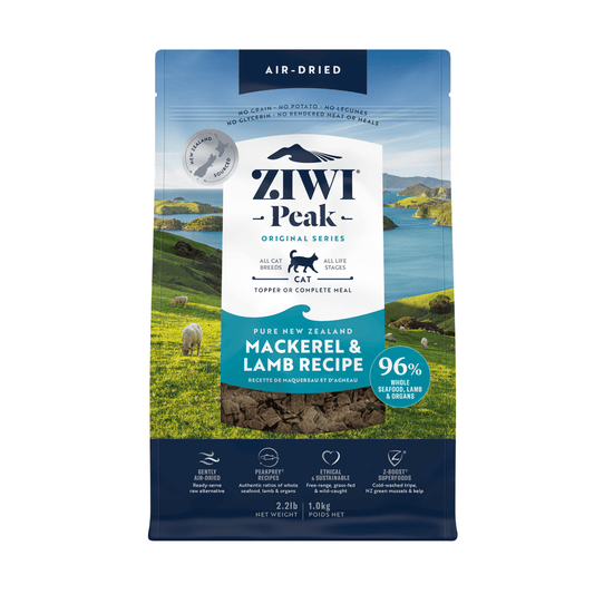 ZIWI Peak Air-Dried Mackerel & Lamb Cat Food