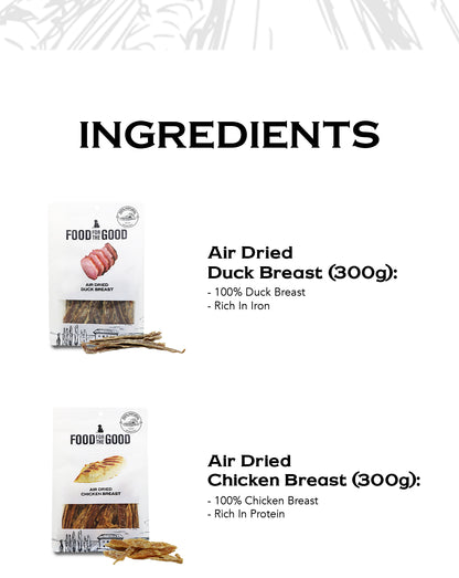 Food For The Good Air Dried Cat & Dog Treats