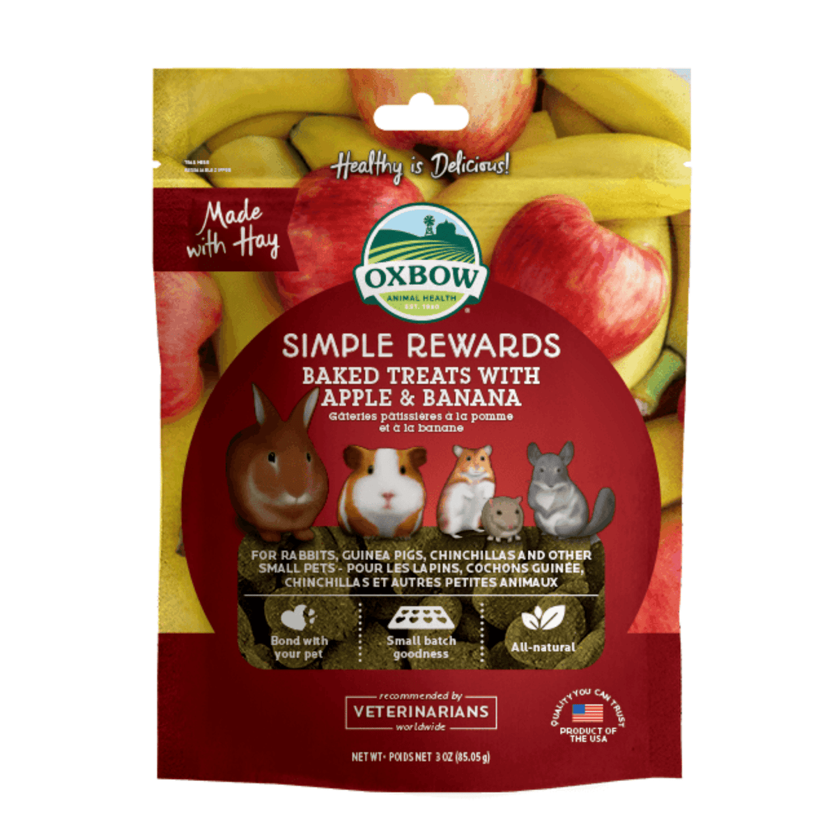 Oxbow Simple Rewards Treats for Small Animals