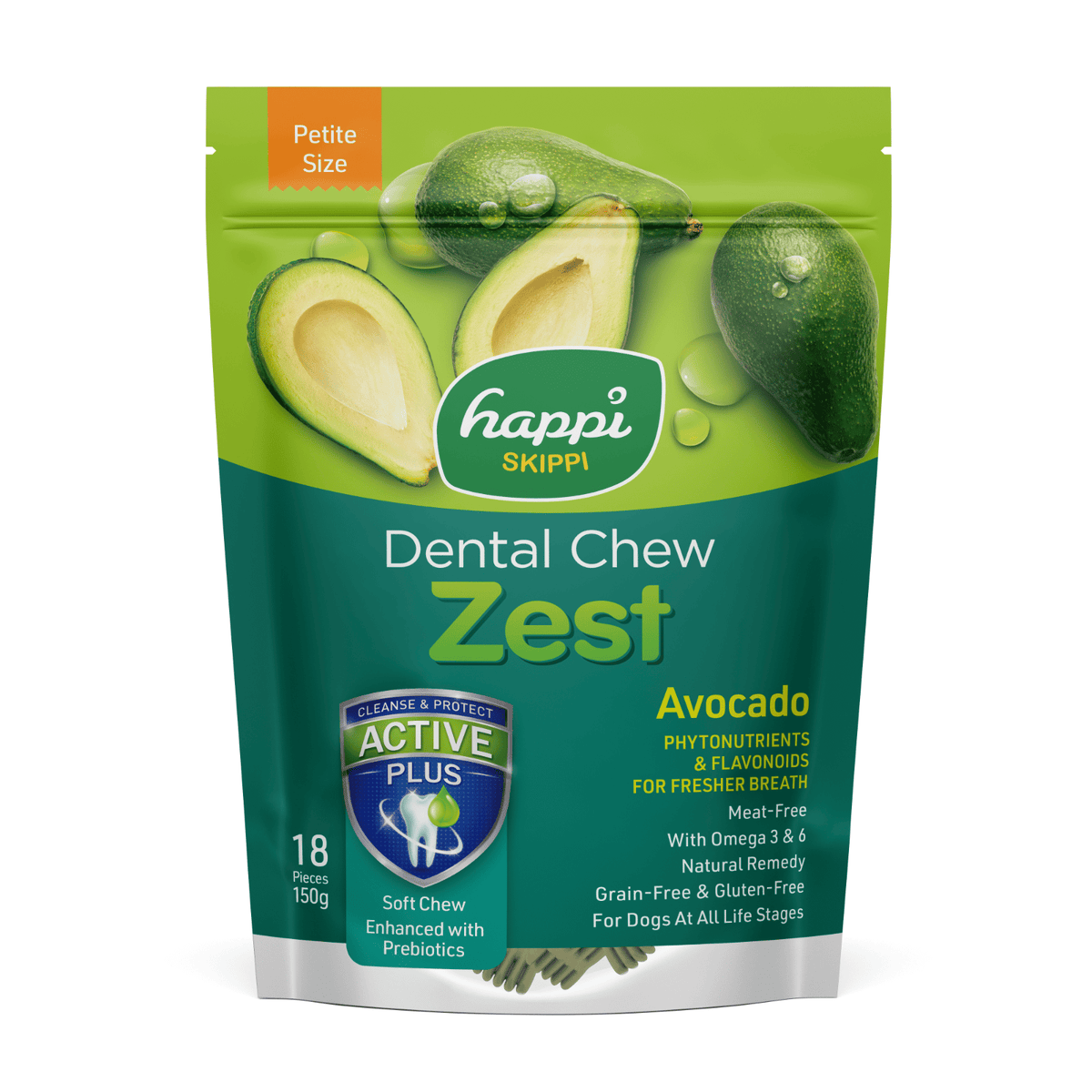 Happi Doggy Dental Chews – Petite 150g