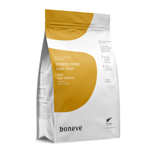 Boneve Freeze-Dried Raw Cat Food – Beef & Venison 80g