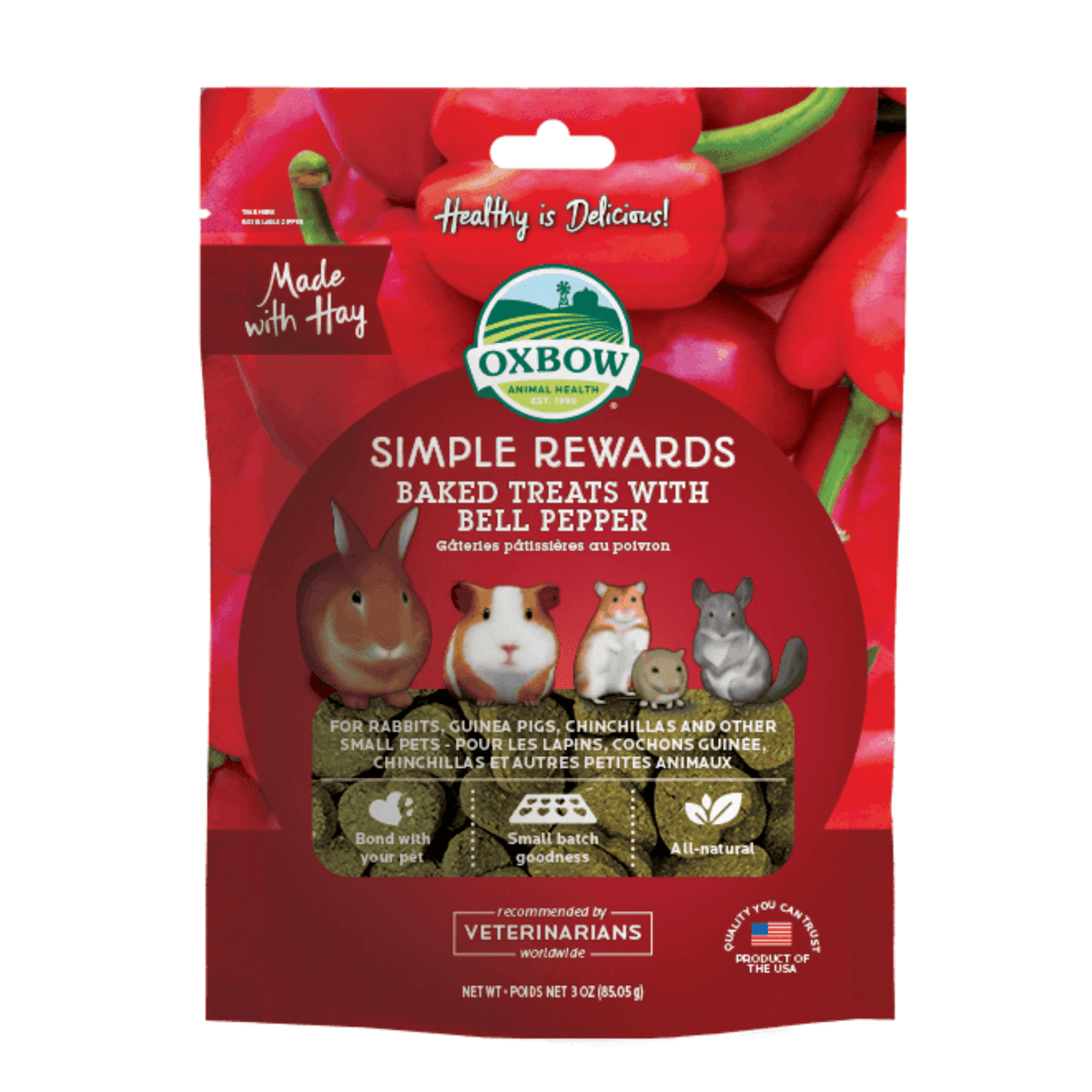 Oxbow Simple Rewards Treats for Small Animals