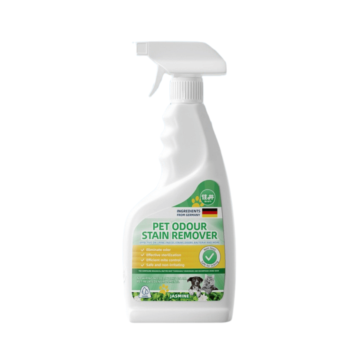 Pet Bio-Enzyme Deodorizing Spray 500ml – Jasmine / Peach