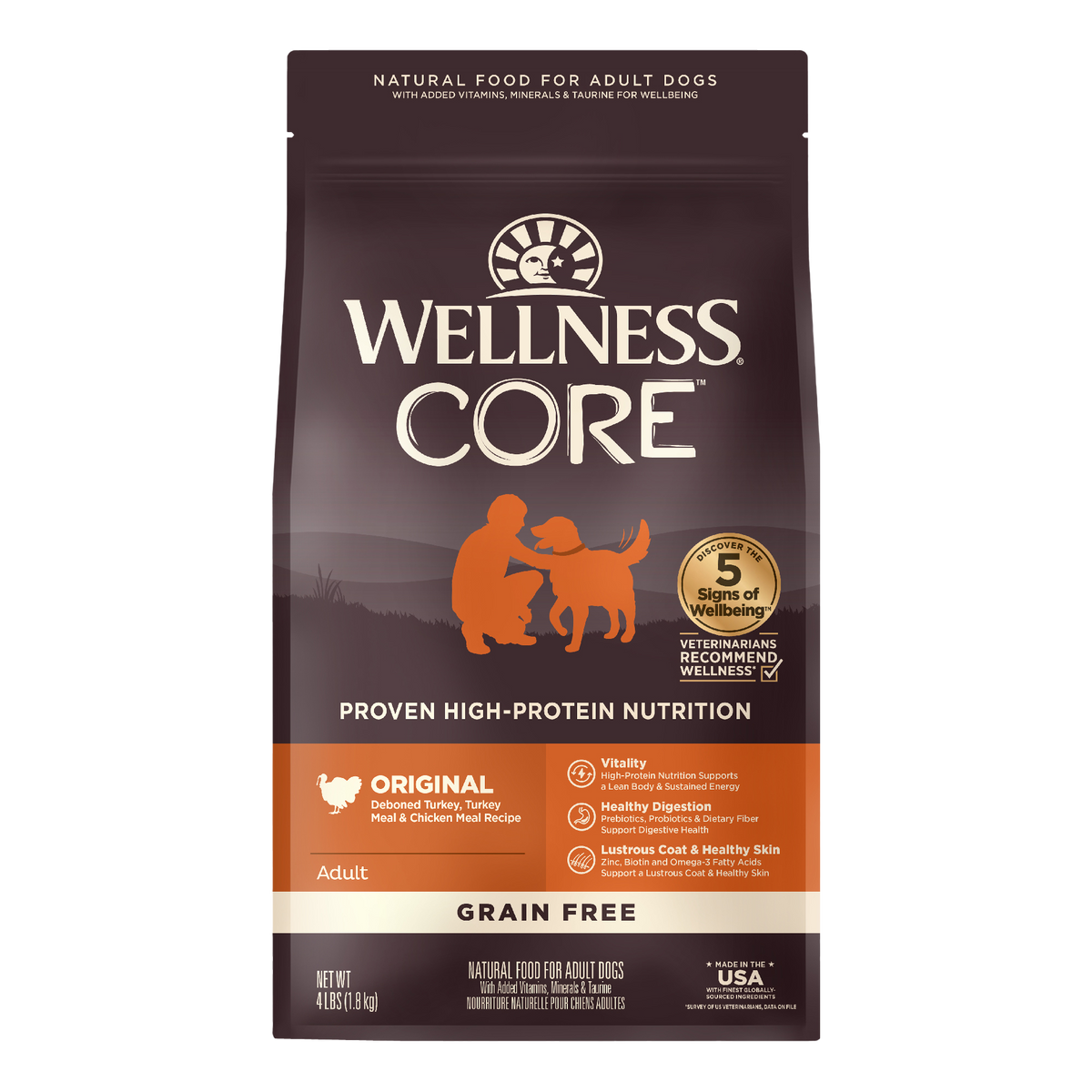 Wellness CORE Grain-Free Dry Dog Food