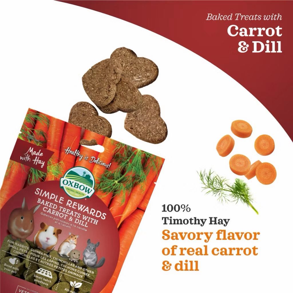 Oxbow Simple Rewards Treats for Small Animals