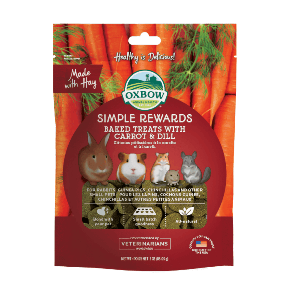 Oxbow Simple Rewards Treats for Small Animals