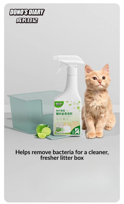 Dono Cat Litter Box Cleaner 500ml – Plant-Based & Odor Control