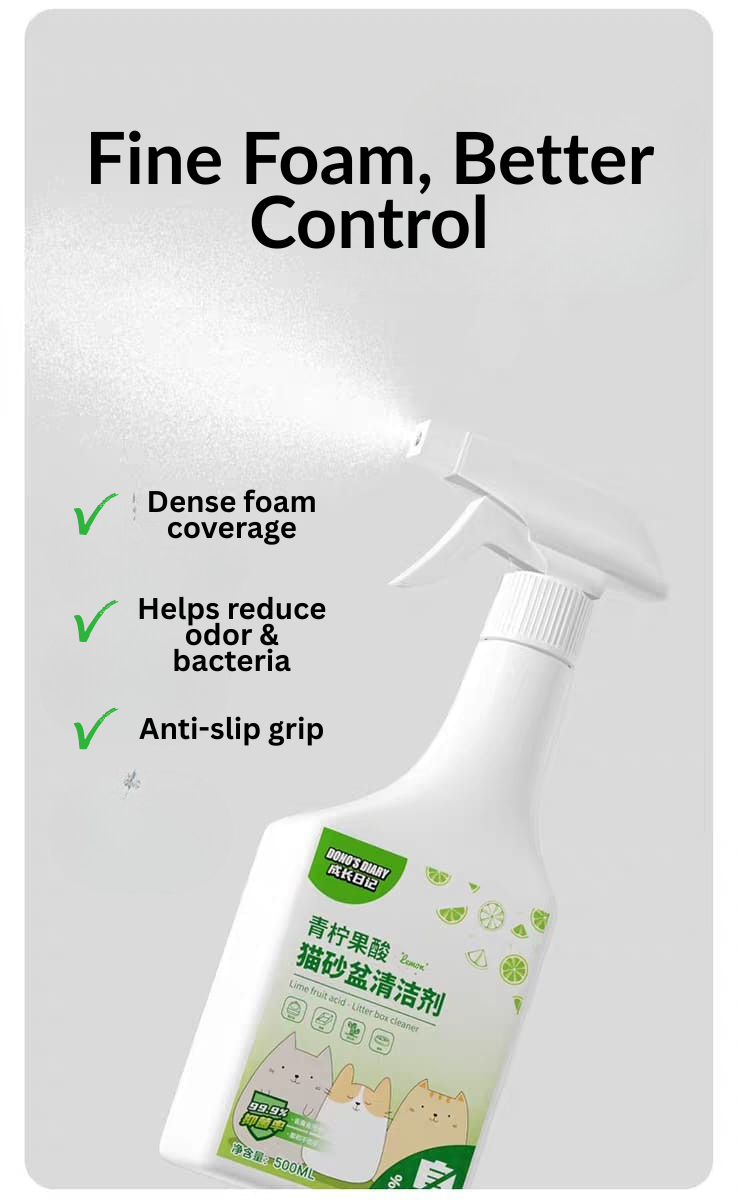 Dono Cat Litter Box Cleaner 500ml – Plant-Based & Odor Control