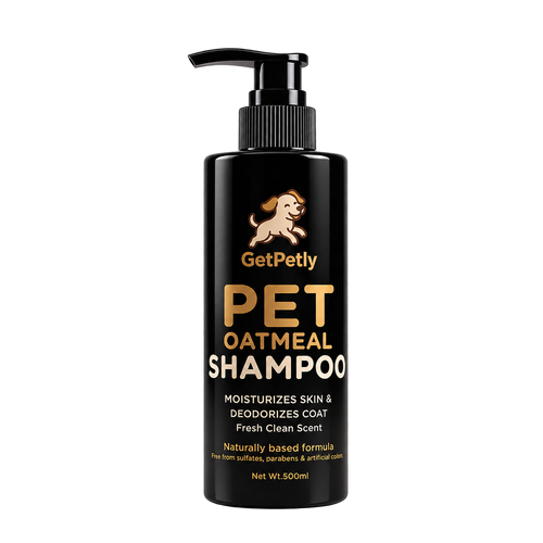 GetPetly Oatmeal Dog Shampoo 500ml