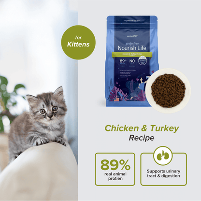 NurturePRO Nourish Life Grain-Free Dry Cat Food Trial Pack 227g