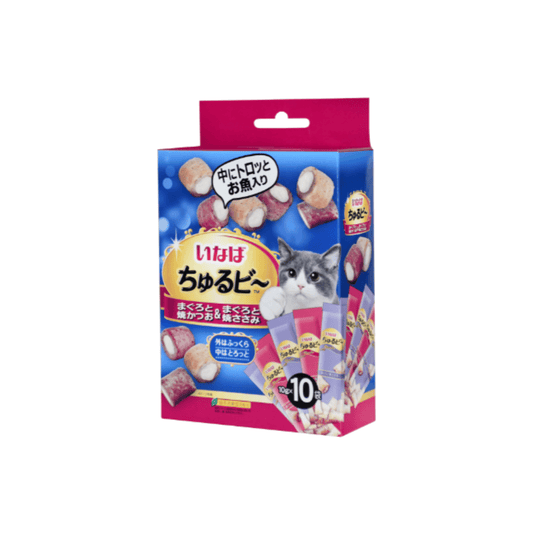 CIAO Churubee Creamy Bite Cat Treats - Festive Box