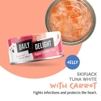 Daily Delight Skipjack Tuna White in Jelly