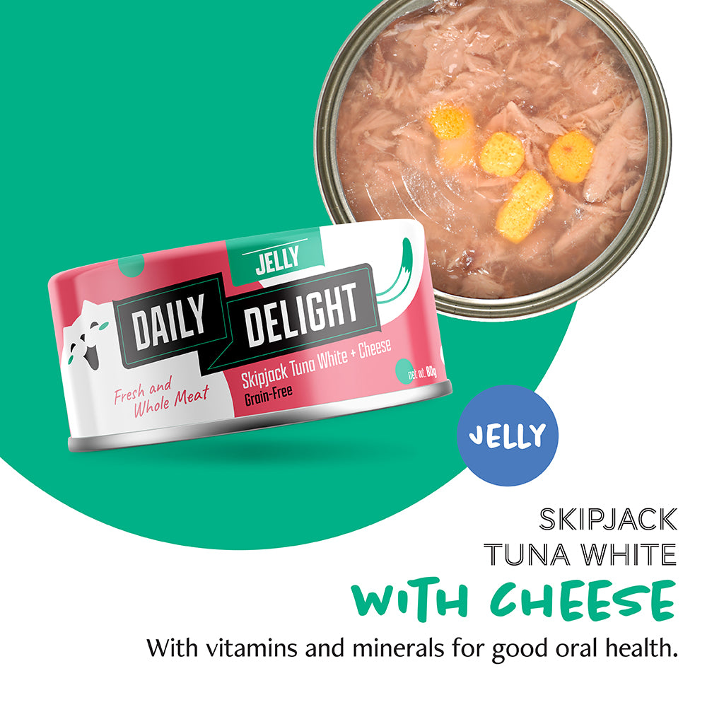 Daily Delight Skipjack Tuna White in Jelly
