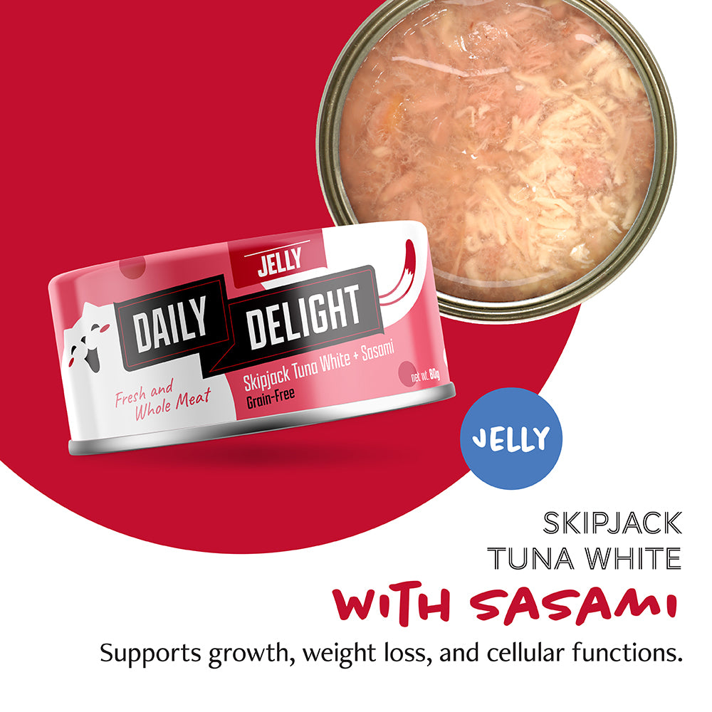 Daily Delight Skipjack Tuna White in Jelly