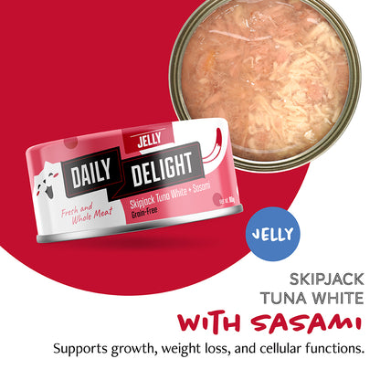 Daily Delight Skipjack Tuna White in Jelly
