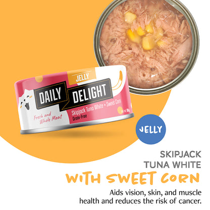 Daily Delight Skipjack Tuna White in Jelly