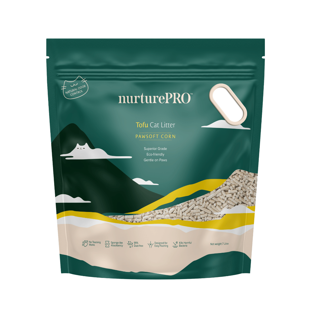 NurturePRO Tofu Cat Litter 7L | Fast Clumping & Low Dust