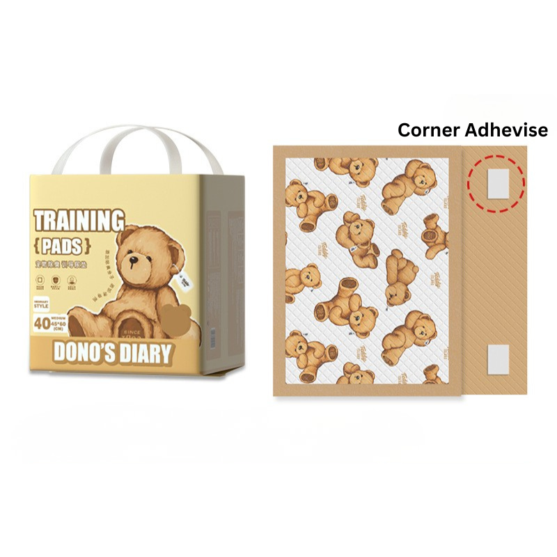 DONO'S DIARY Teddy Bear Pee Pad