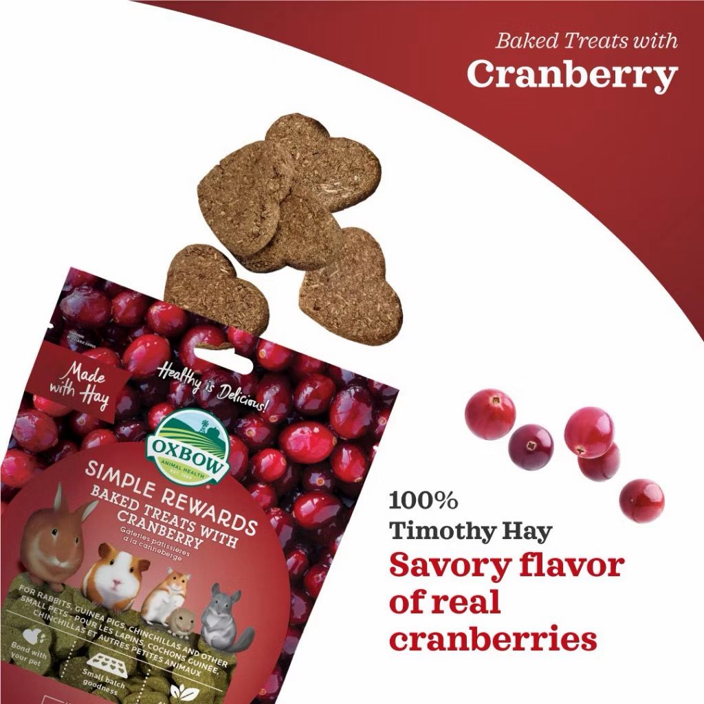 Oxbow Simple Rewards Treats for Small Animals