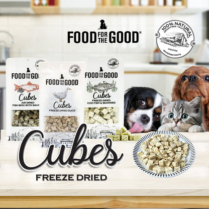 Food For The Good Freeze Dried Cubes Cat & Dog Treats