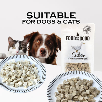 Food For The Good Freeze Dried Cubes Cat & Dog Treats