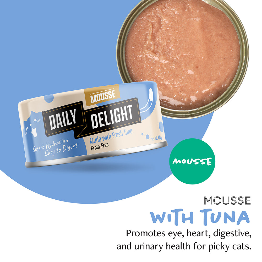 Daily Delight Mousse Cat Food | Grain-Free Wet Food