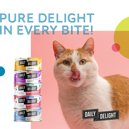 Daily Delight Pure Skipjack Tuna White & Chicken
