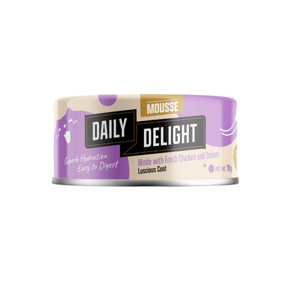 Daily Delight Mousse Cat Food | Grain-Free Wet Food