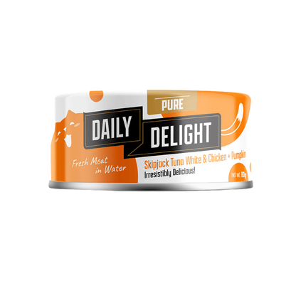 Daily Delight Pure Skipjack Tuna White & Chicken