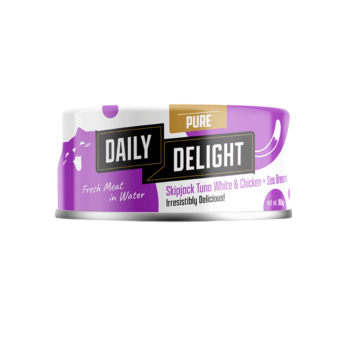 Daily Delight Pure Skipjack Tuna White & Chicken