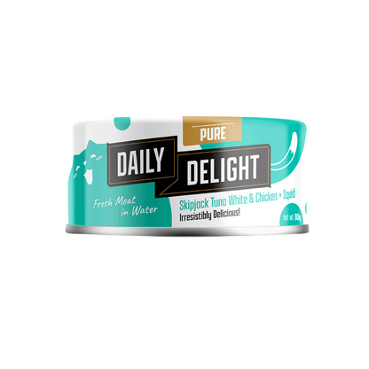 Daily Delight Pure Skipjack Tuna White & Chicken
